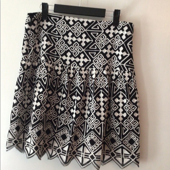 Mare Mare mini skirt with chevron hem - Picture 2 of 8